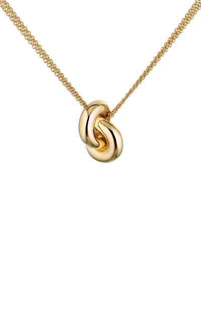 Engelbert 1920 Legacy Knot Pendant; 18k Yellow Gold; Big