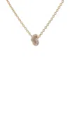 Engelbert 1920 Legacy Knot Pendant; Pavé Diamonds And 18k Yellow Gold; Mini