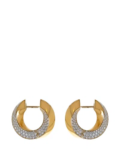 Engelbert Aurea Spira Diamond Earrings In Pink