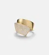 Engelbert Divino 18kt Gold Ring With Diamonds In Gold
