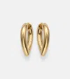 Engelbert Drop Link Medium 18kt Gold Earrings In Gold