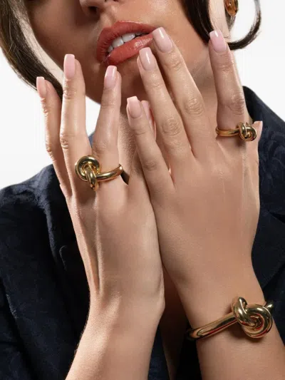 Engelbert Legacy Knot-motif Ring In Red
