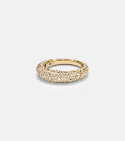 Engelbert New York 66 Medium 18kt Gold Ring With Diamonds