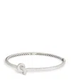 Engelbert White Gold And Diamond The Legacy Knot Bangle
