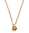 Engelbert Yellow Gold Legacy Knot Necklace In Gold
