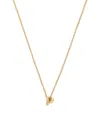 Engelbert Yellow Gold Legacy Knot Pendant Necklace In Gold