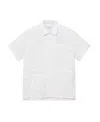 Engineered Garments A Short Sleeved Shirt In White