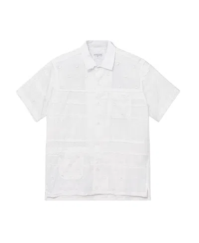 Engineered Garments A Short Sleeved Shirt In White