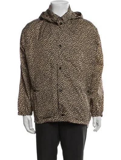 Pre-owned Engineered Garments Animal Print Jacket In Multicolor