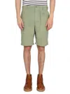 Engineered Garments Button Closure Bermuda Shorts