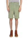 Engineered Garments Button Closure Bermuda Shorts