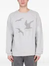 Engineered Garments Engineered Crewneck Sweatshirt In Gray