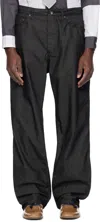 Engineered Garments Black Rf Jeans In Zt211 A - Black Cp D