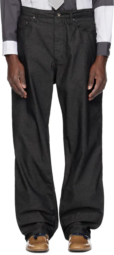 Engineered Garments Black Rf Jeans In Zt211 A - Black Cp D