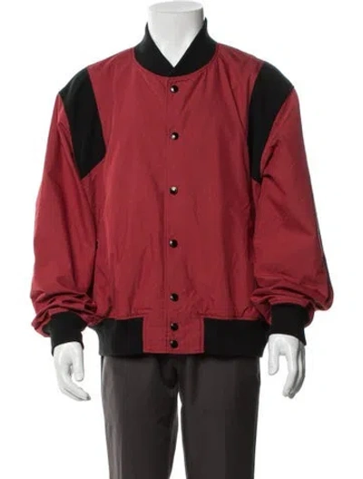 Pre-owned Engineered Garments Bomber Jacket In Red