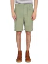 Engineered Garments Button Closure Bermuda Shorts