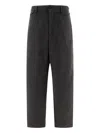 Engineered Garments Men's "officer" Trousers In Gray