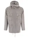 Engineered Garments Relaxed Fit Cagoule Jacket In Grey