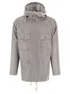Engineered Garments Relaxed Fit Cagoule Jacket In Grey