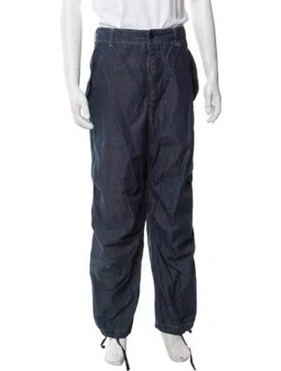 Pre-owned Engineered Garments Cargo Pants In Blue