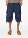 Engineered Garments Cargo Pocket Shorts In Blue