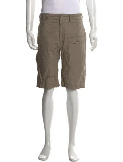Pre-owned Engineered Garments Cargo Shorts In Brown