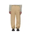 Engineered Garments Beige Gurkha Trousers In Camel