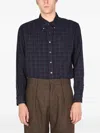 Engineered Garments Checked Shirt In Blue