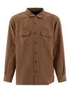 Engineered Garments Men's "classic" Shirt In Brown