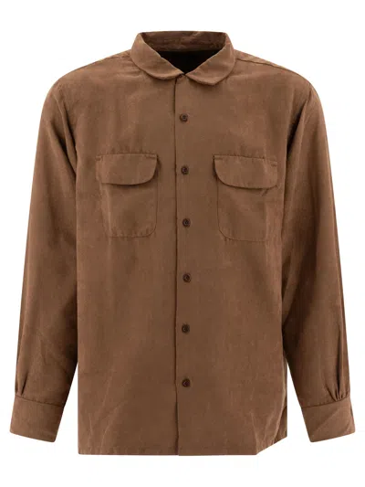 Engineered Garments Classic Shirts Brown