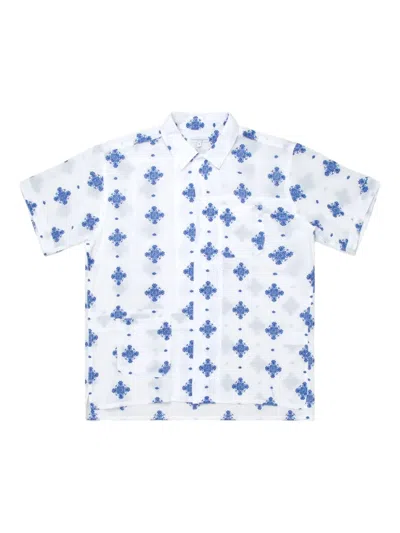 Engineered Garments Cotton-blend Shirt In White