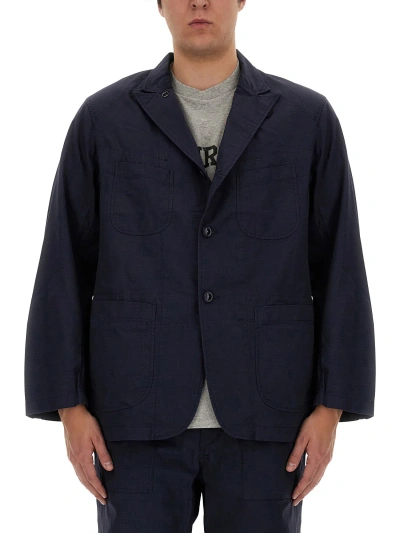 Engineered Garments Cotton Jacket In Blue