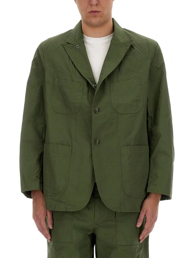 Engineered Garments Cotton Jacket In Green