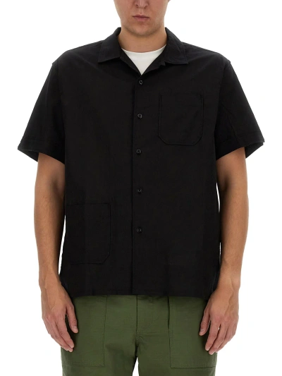 Engineered Garments Cotton Shirt In Black