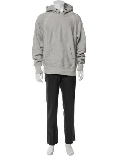 Pre-owned Engineered Garments Crew Neck Long Sleeve Hoodie In Gray