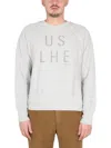 Engineered Garments Crewneck Sweatshirt In Gray