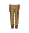 Engineered Garments Casual Pants With Belt Loops In Camel