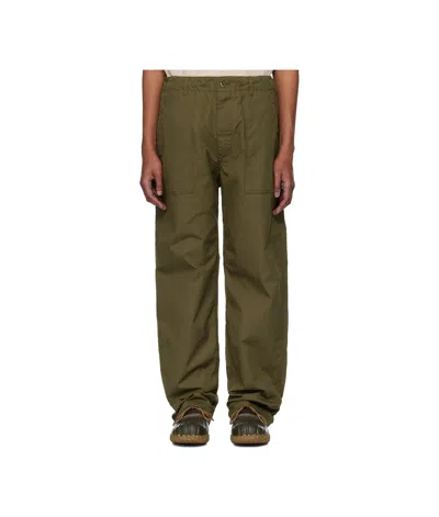 Engineered Garments Fatigue Casual Pants In Khaki