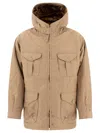 Engineered Garments Field 3 Layer Parka In Neutral