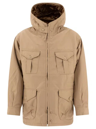 Engineered Garments Field 3l Coats In Beige