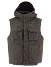 Engineered Garments Men's "field" Vest Jacket
