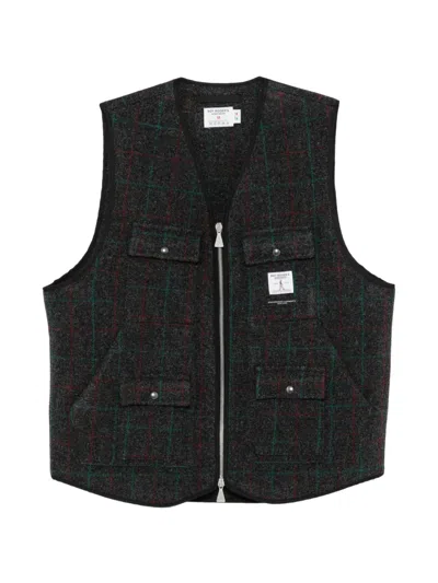 Engineered Garments Flap Pockets Gilet In Gray