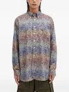 Engineered Garments Floral-pattern Shirt In Gray