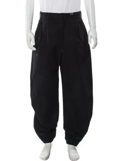 Pre-owned Engineered Garments Graphic Print Joggers W/ Tags In Black