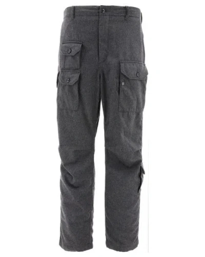 Pre-owned Engineered Garments Gray Wool Flight Pants Medium