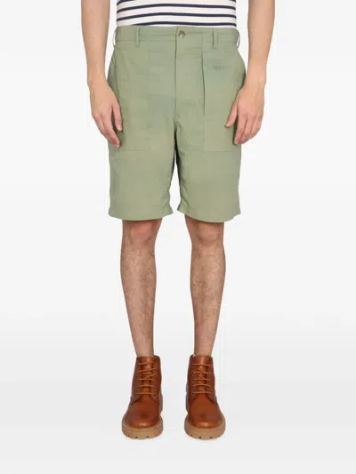 Engineered Garments Green Bermuda Shorts