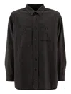 Engineered Garments Regular Fit Flannel Shirt For Men In Black