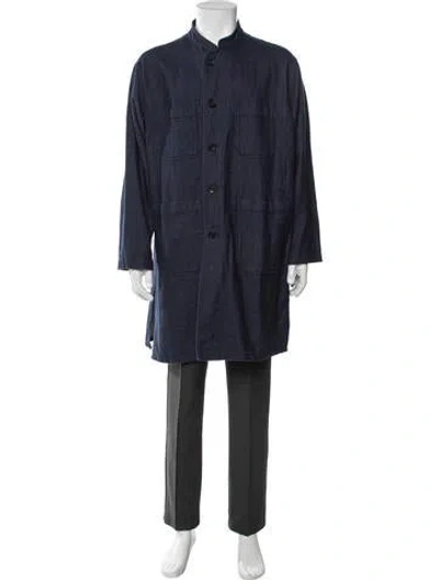 Pre-owned Engineered Garments Jacket In Blue