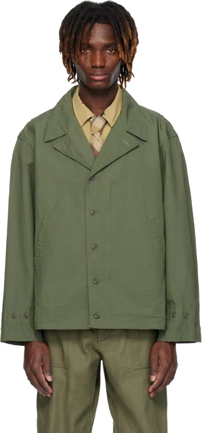 Engineered Garments Khaki M41 Jacket In Ct010 Olive Cotton R