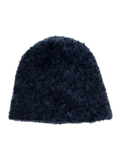 Pre-owned Engineered Garments Knit Beanie In Blue